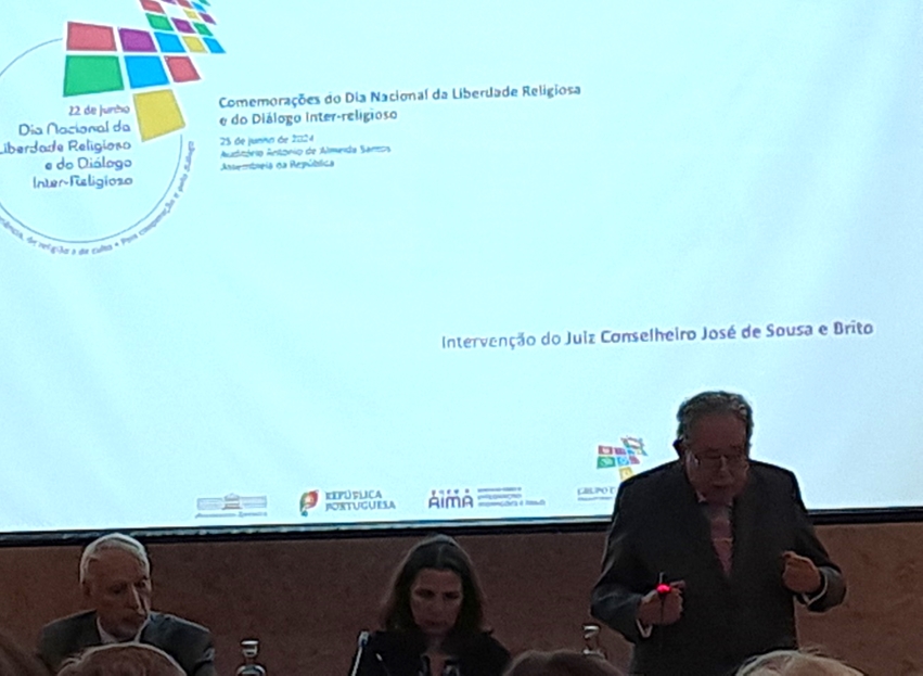 Foto 2 - Interveno do Sr. Juiz Conselheiro Jos de Sousa e Brito